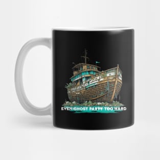 Ghostly Boat Party Mug